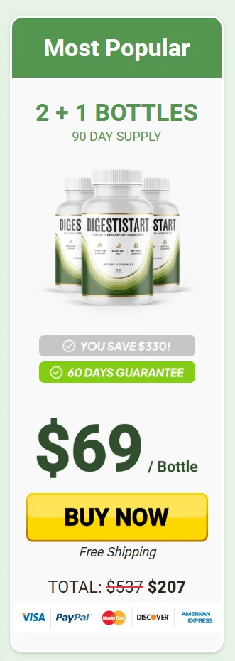 Buy DigestiStart 3 Bottles